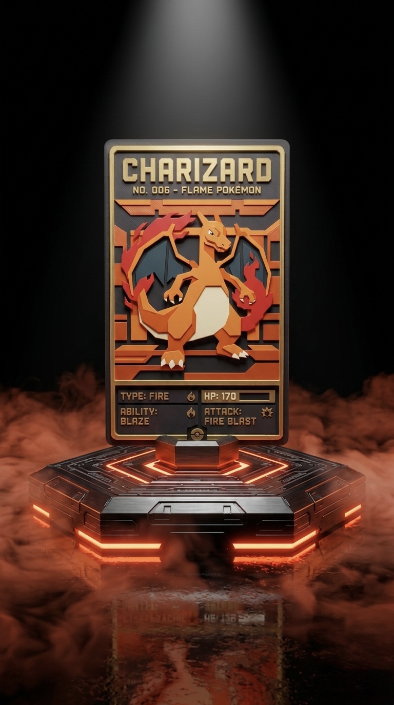 Charizard Collector Card